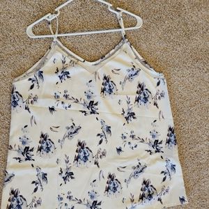 Floral shein tank